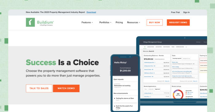 rental property accounting software Buildium