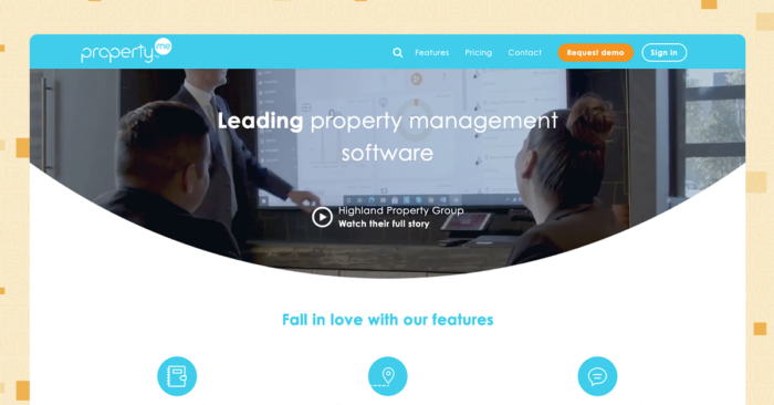 rental property accounting software PropertyMe