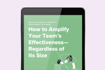Working Lean with Property Management Software